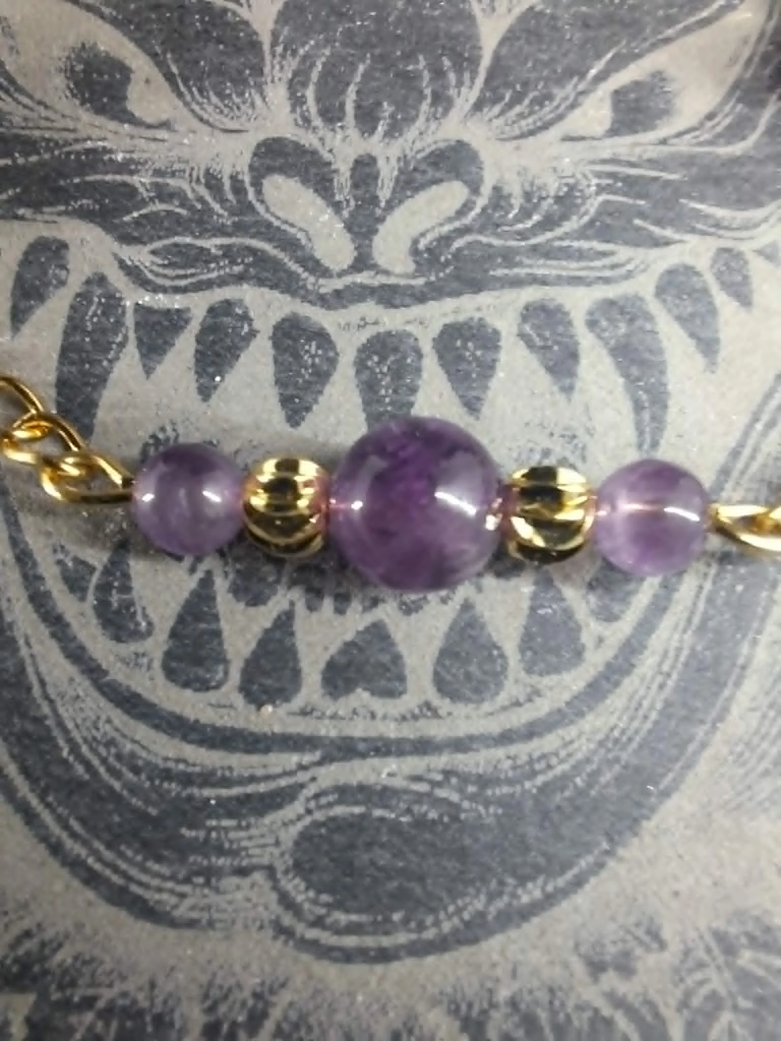 Pulsera Amatista 6mm / 4mm – photo 2